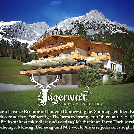 Boutique-Pension Jaegerwirt Scheffau am Wilden Kaiser Exterior foto