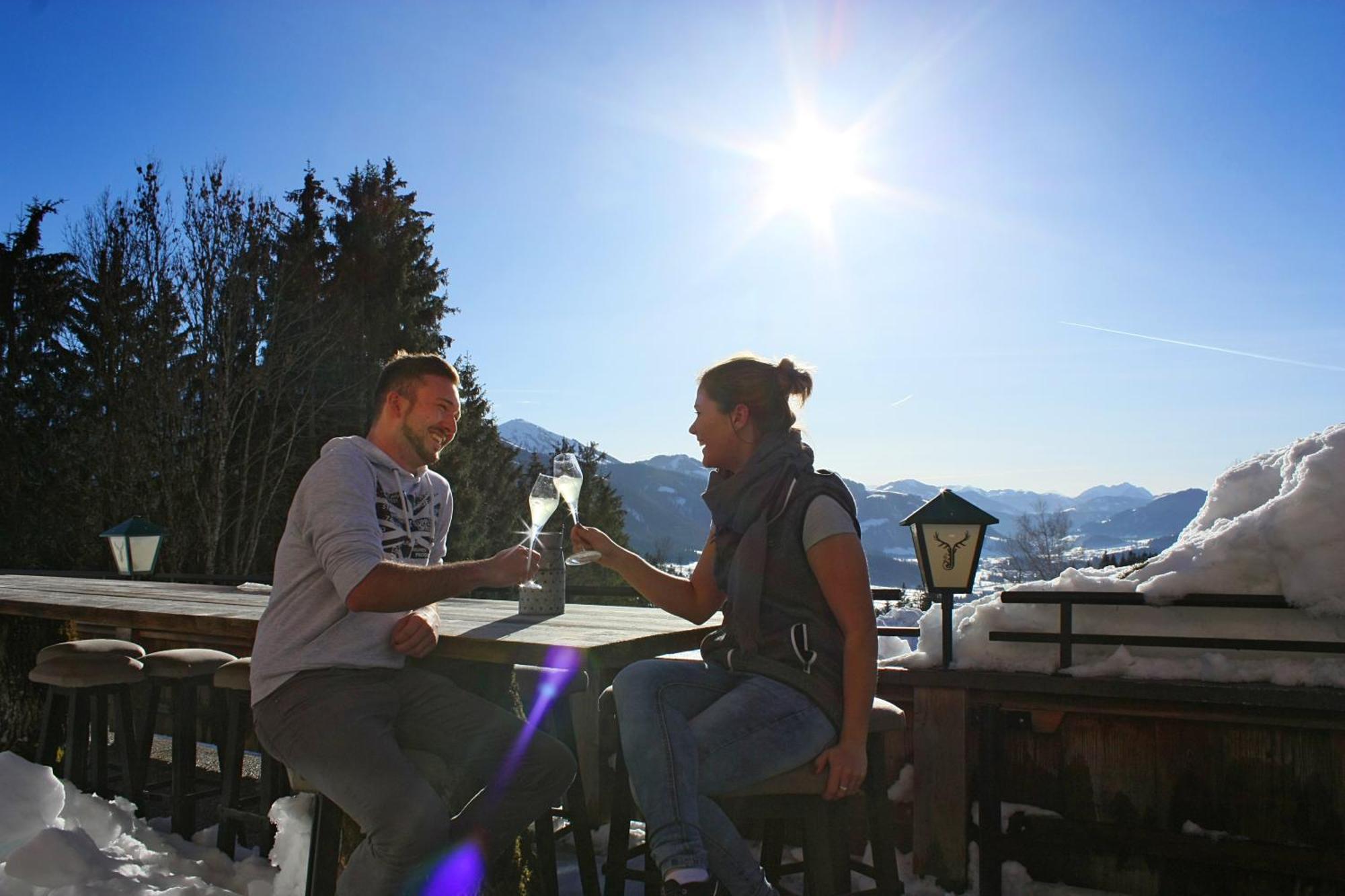 Boutique-Pension Jaegerwirt Scheffau am Wilden Kaiser Exterior foto