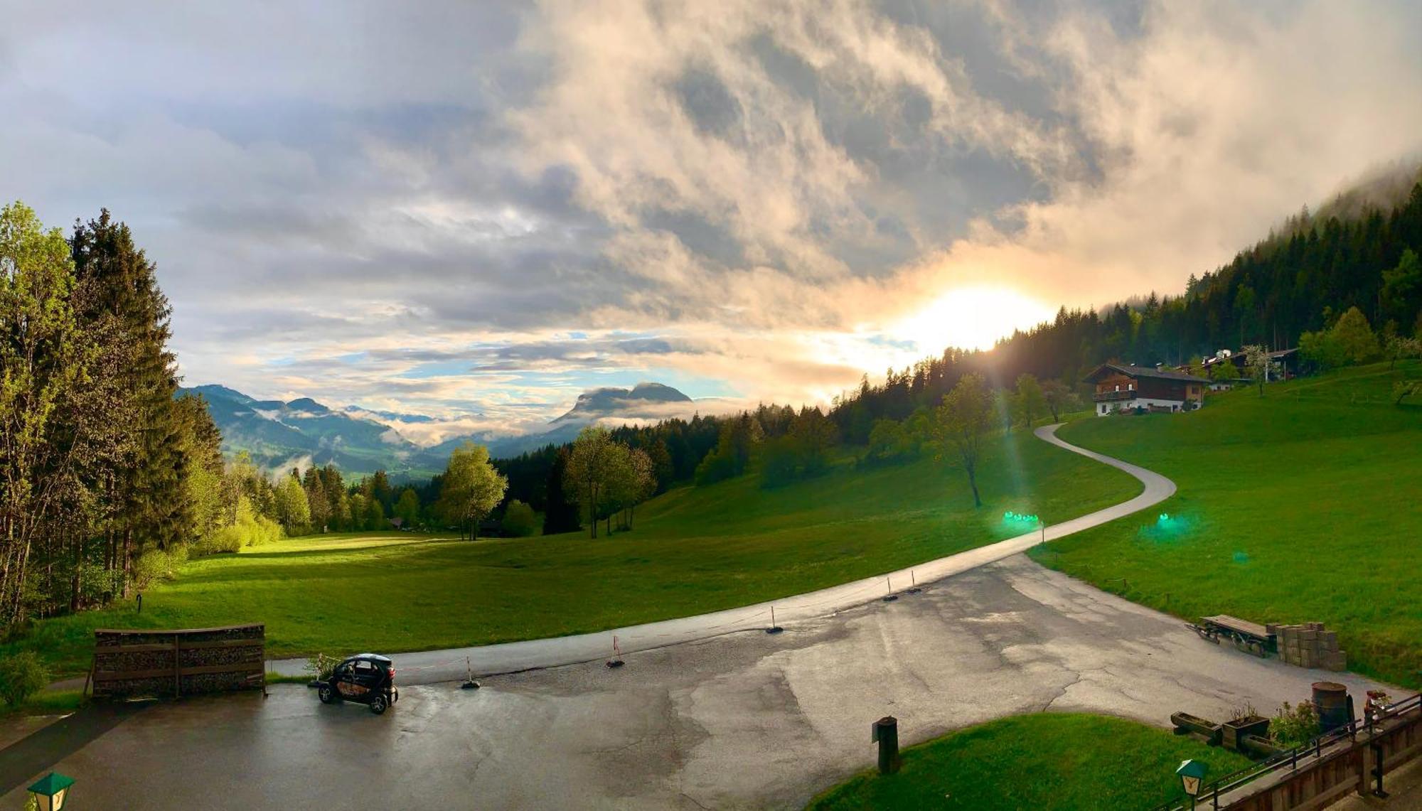 Boutique-Pension Jaegerwirt Scheffau am Wilden Kaiser Exterior foto